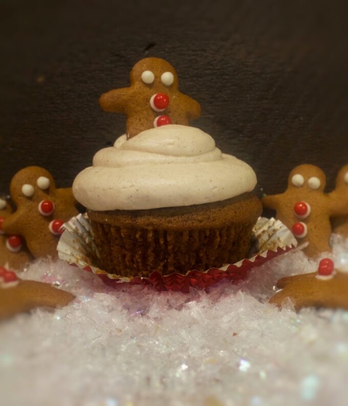 Gingerbread Cupcakes.