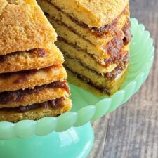 Molasses Apple Stack Cake-image