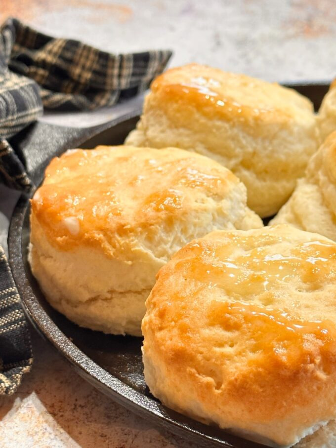 Two Ingredient Biscuits.