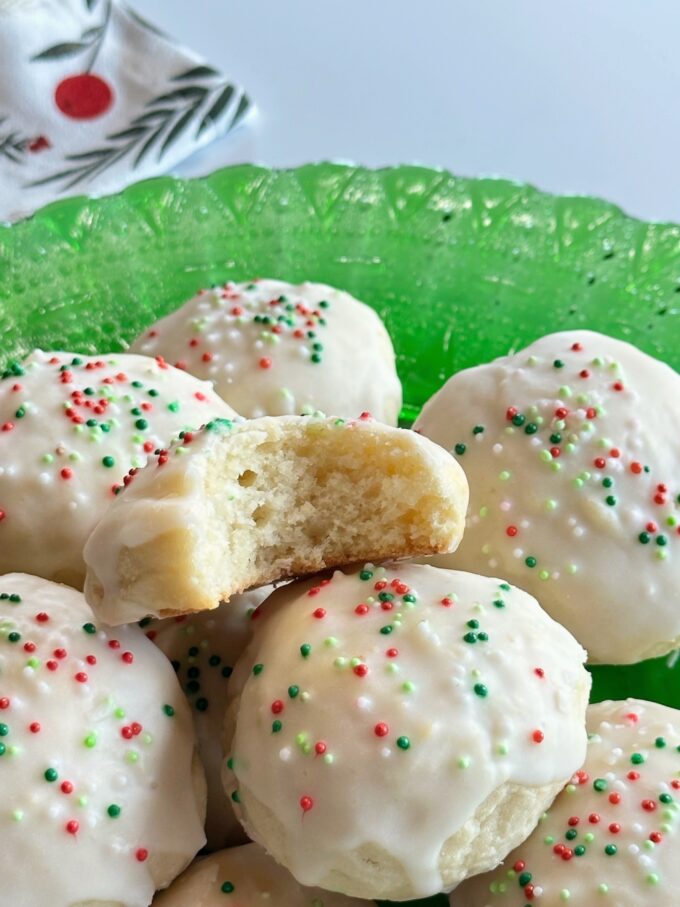 Italian Ricotta Cookies.