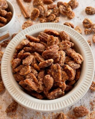 Sweet and Salty Candied Pecans