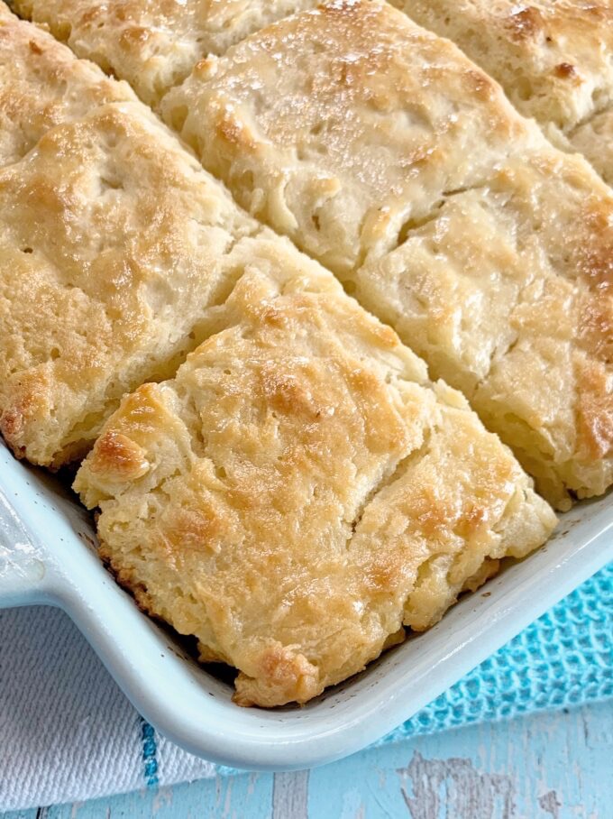 Butter Dip Biscuits.