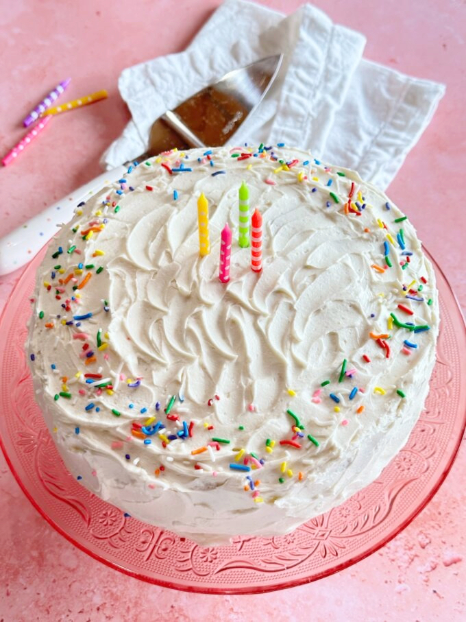 Vanilla Cake.