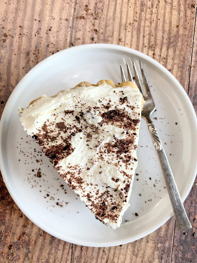 Chocolate Chiffon Pie.