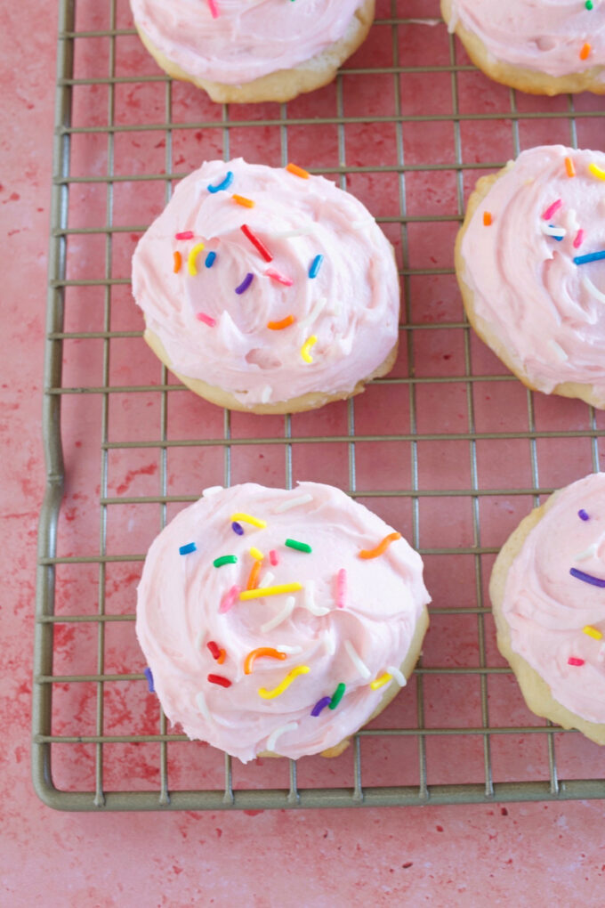 Old Fashioned Sour Cream Sugar Cookies.