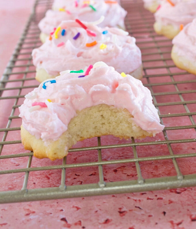 Old Fashioned Sour Cream Sugar Cookies.