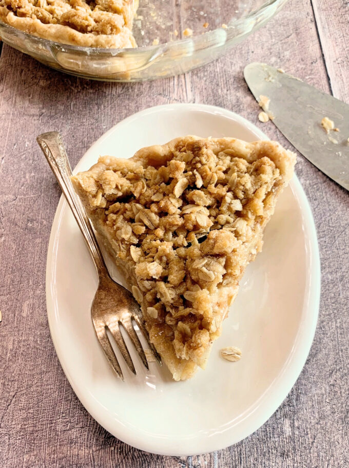 Apple Streusel Pie.