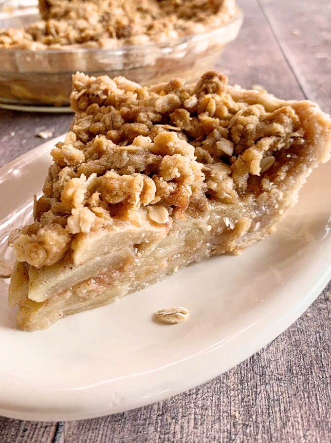 Apple Streusel Pie.