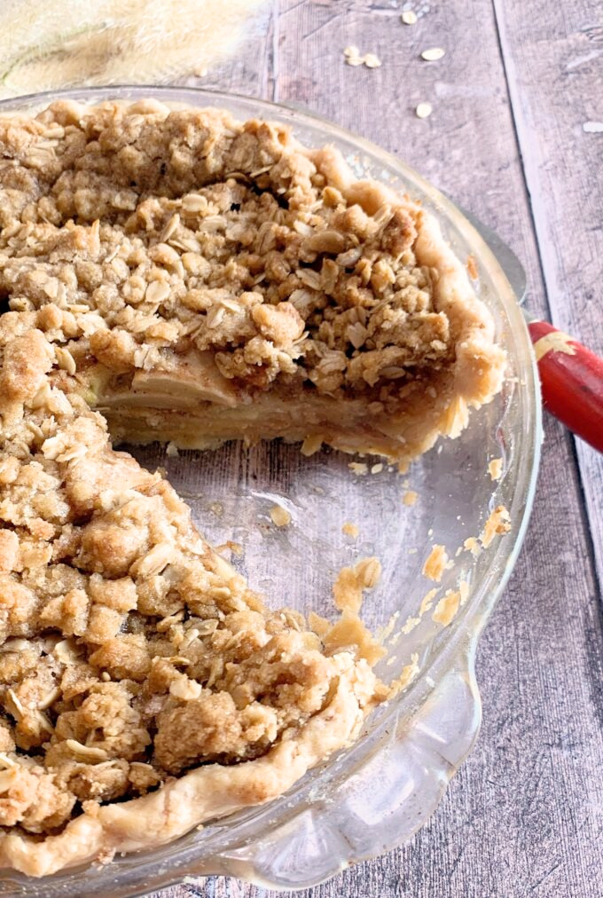 Apple Streusel Pie.