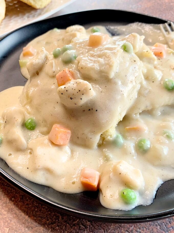 Chicken ala King.