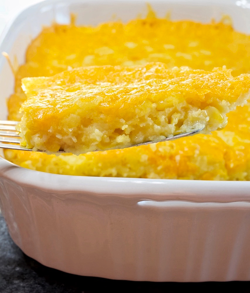 Corn Pudding Casserole - My Country Table