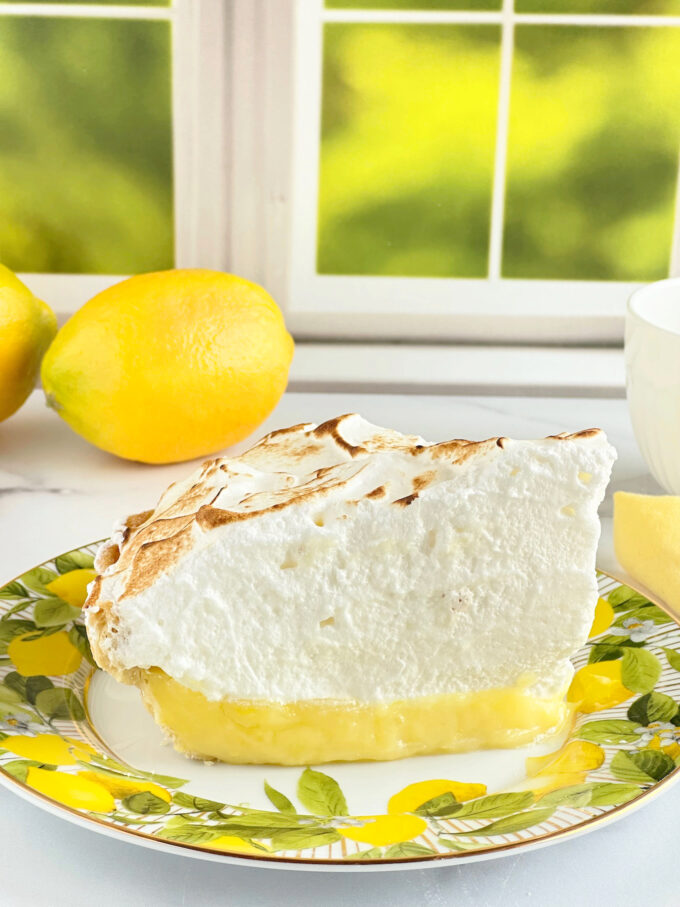 Egg safe Mile High Lemon Meringue Pie.