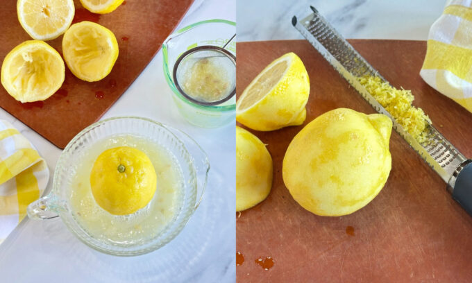 How to juice lemons.