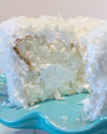 Coconut Cloud Cake.