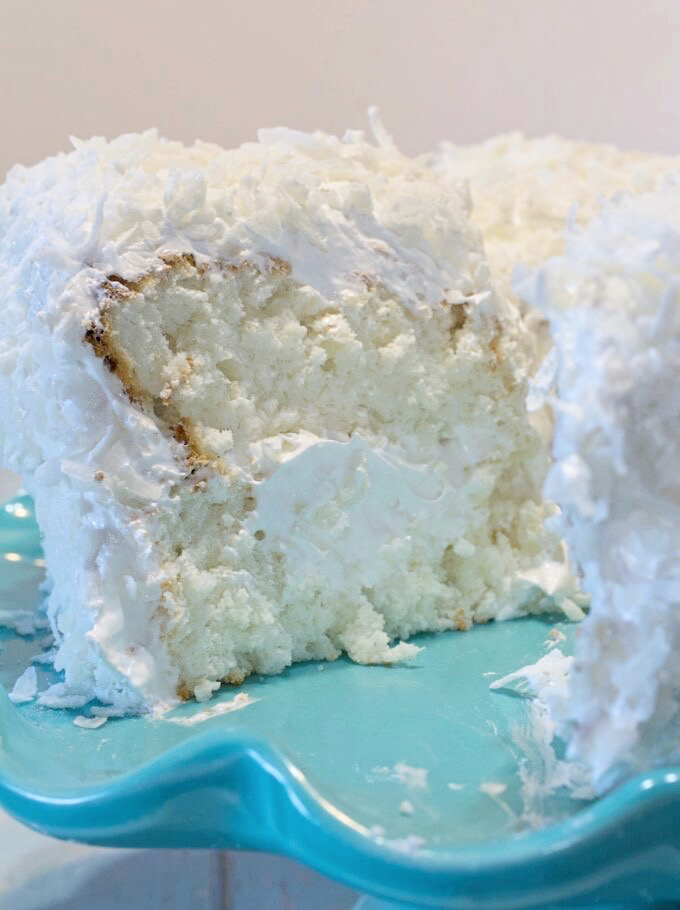 Coconut Cloud Cake.