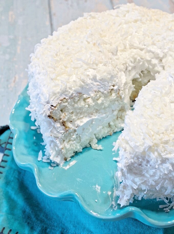 Coconut Cloud Cake.