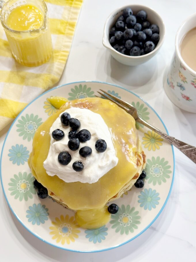 Lemon Ricotta Pancakes.