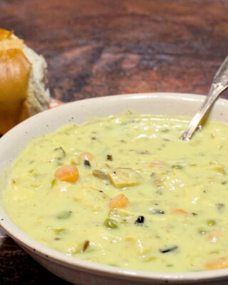 Creamy Chicken and Rice Soup