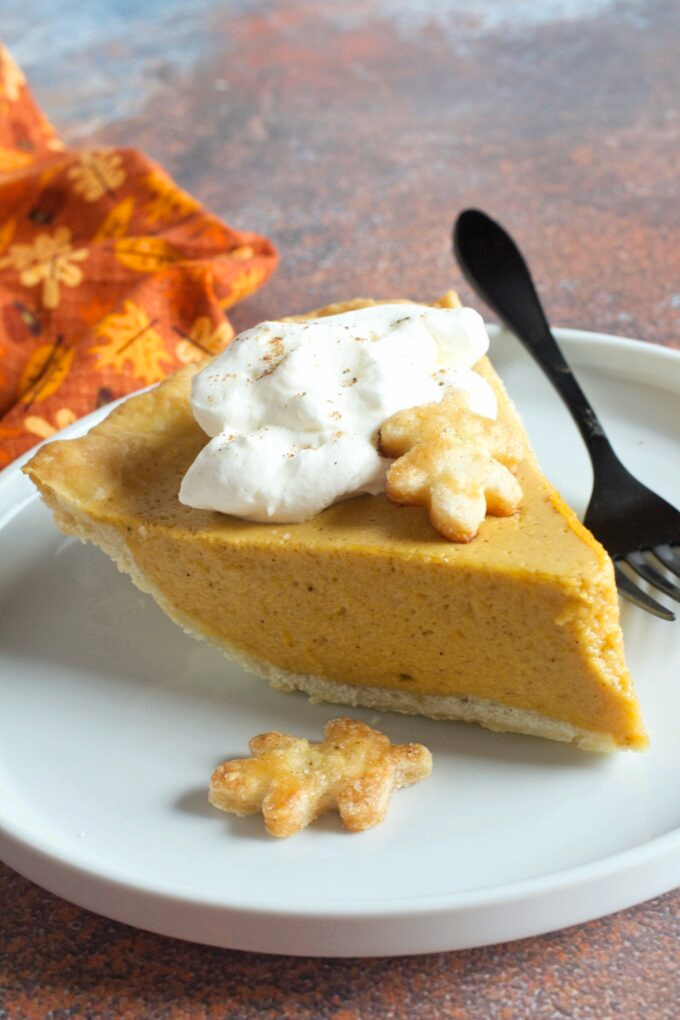 Pumpkin Chiffon Pie.