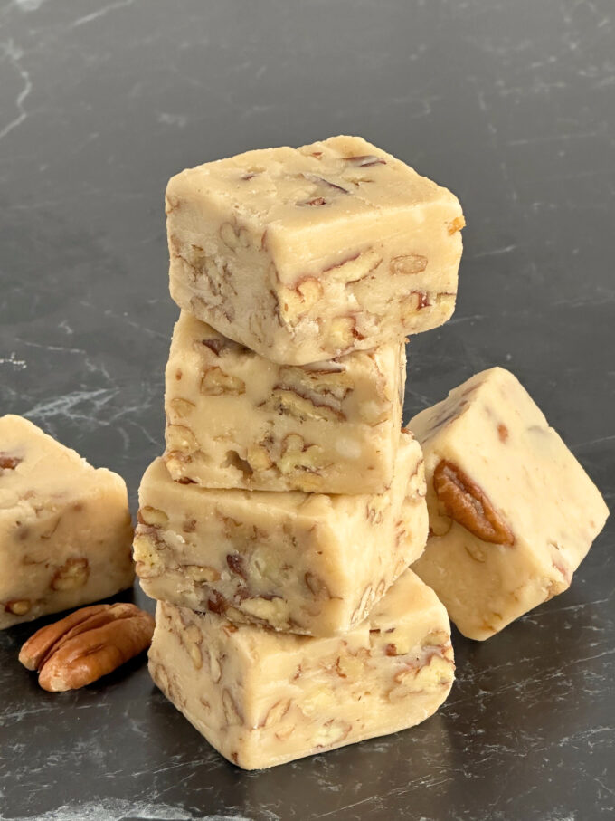 Pecan Praline Fudge.