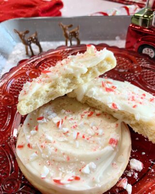 Peppermint Butter Cookies