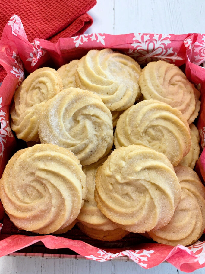 Danish Butter Cookies.