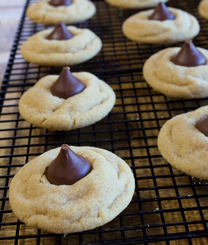 Peanut Butter Blossoms.
