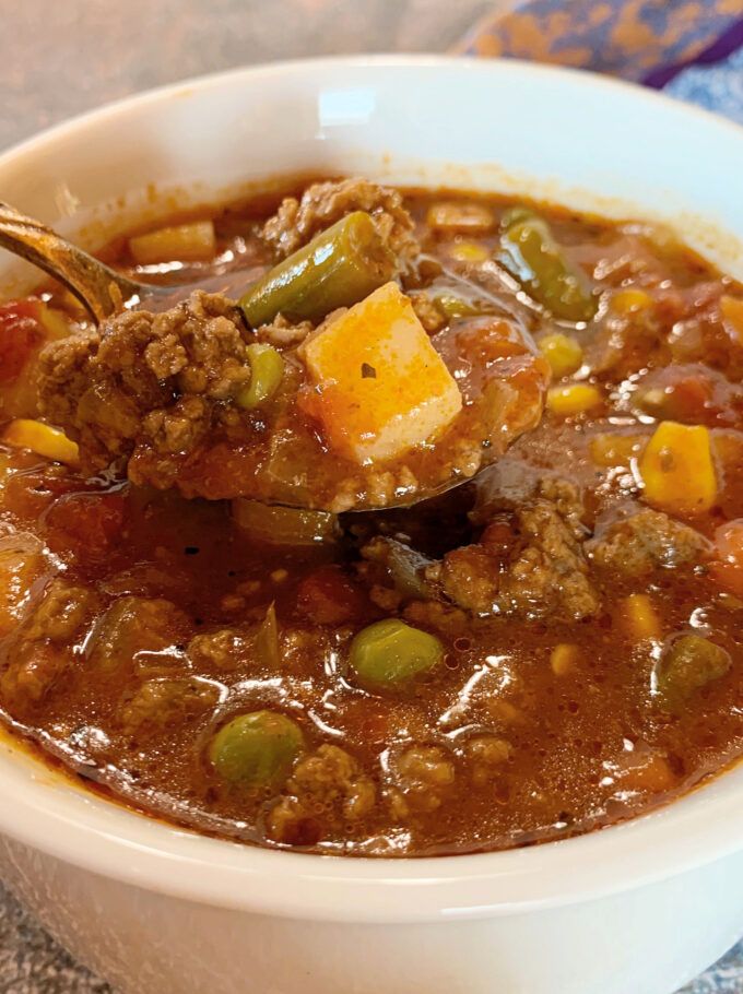 Hamburger Soup.
