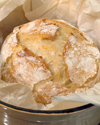 No-Knead Rustic Artisan Bread
