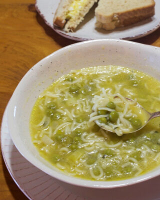 Spring Onion Alphabet Soup