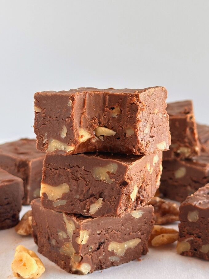 Rich Chocolate Fudge with no marshmallow creme.