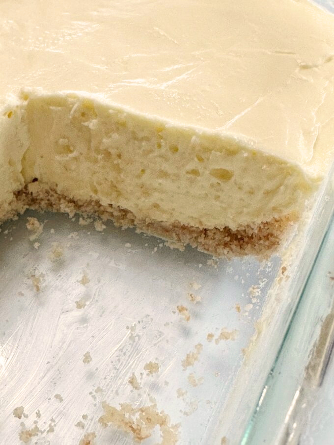 Banana Ice Box Dessert.