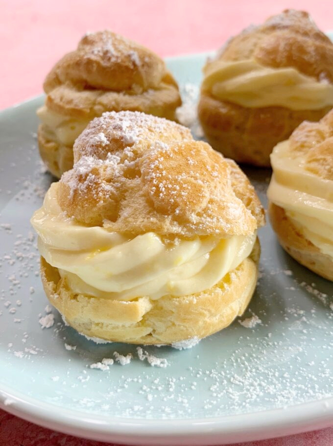 Choux pastry.