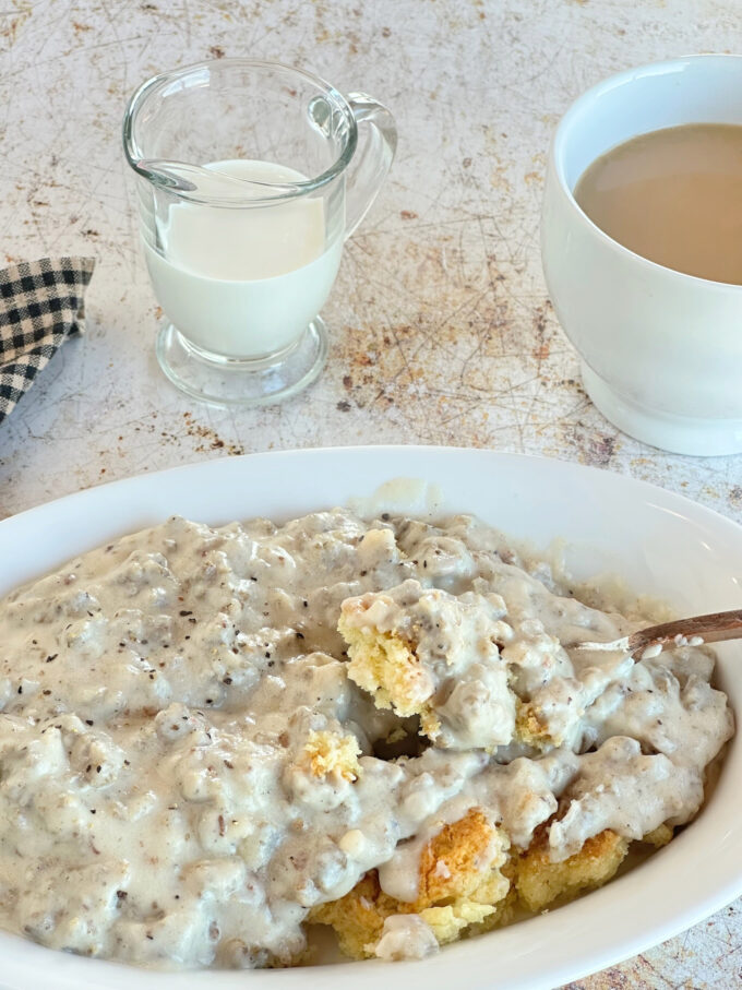 Creamy Sausage Gravy.