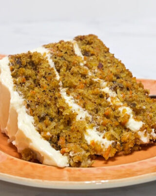 Super Moist Carrot Cake with Pineapple