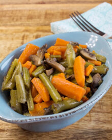 Green Bean Mushroom Medley.