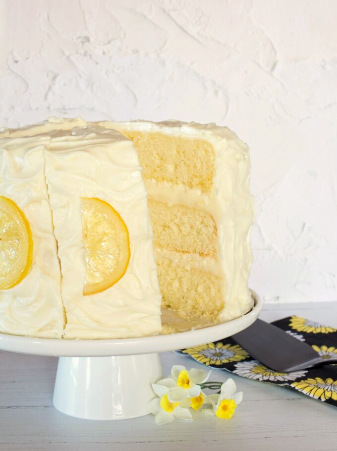 Lemon Layer Cake.