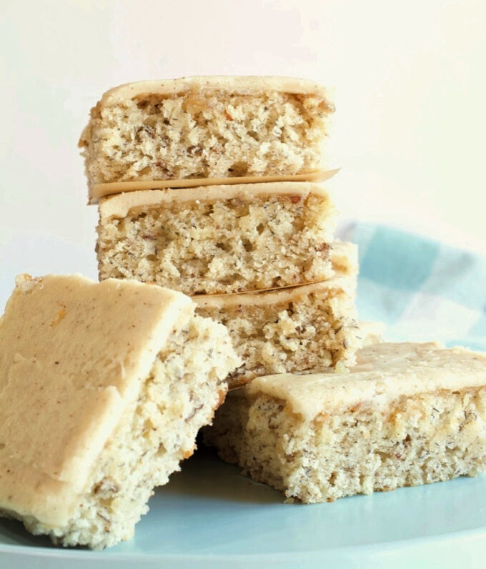 Old Fashioned Sour Cream Banana Bars.