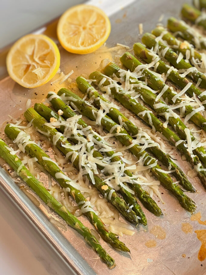 Roasted Lemon Parmesan Asparagus.