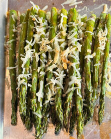 Roasted Lemon Parmesan Asparagus.