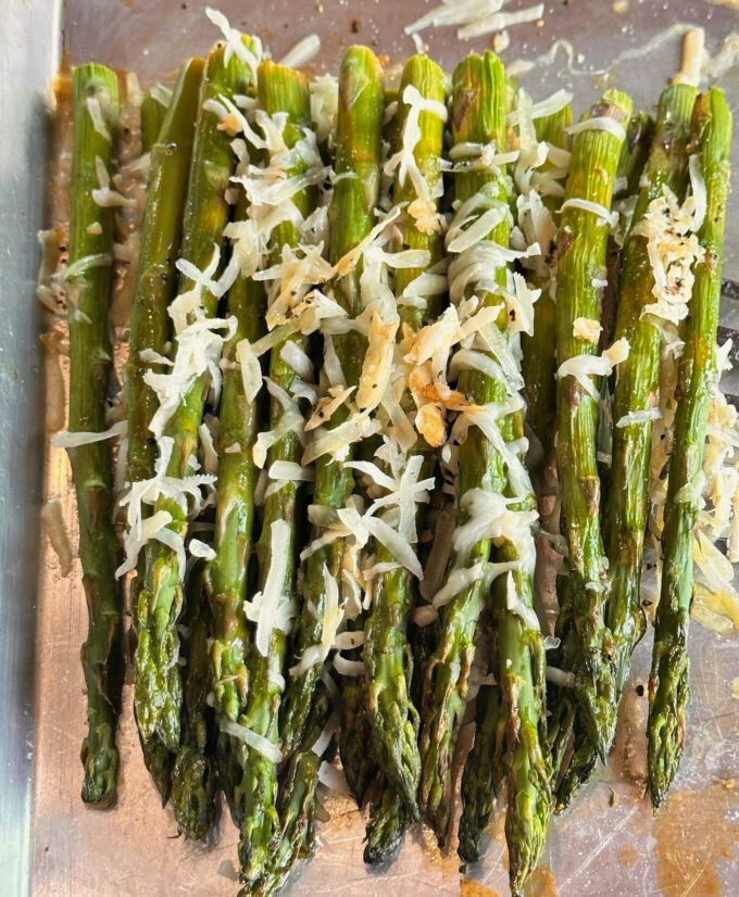 Roasted Lemon Parmesan Asparagus.