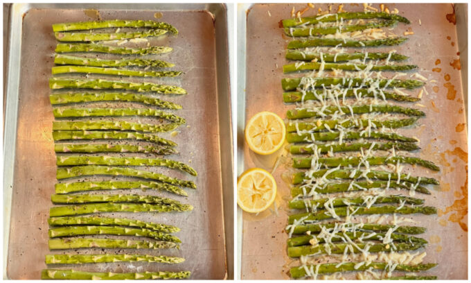 Roasted Lemon Parmesan Asparagus.