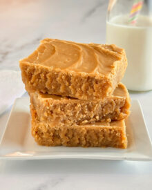 Lunch Lady Peanut Butter Bars.