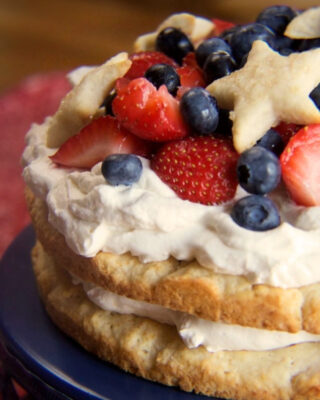 Old Fashioned Biscuit Dough Shortcake