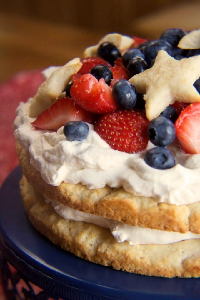 Old Fashioned Biscuit Dough Shortcake.