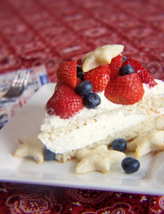 Old Fashioned Biscuit Dough Shortcake.