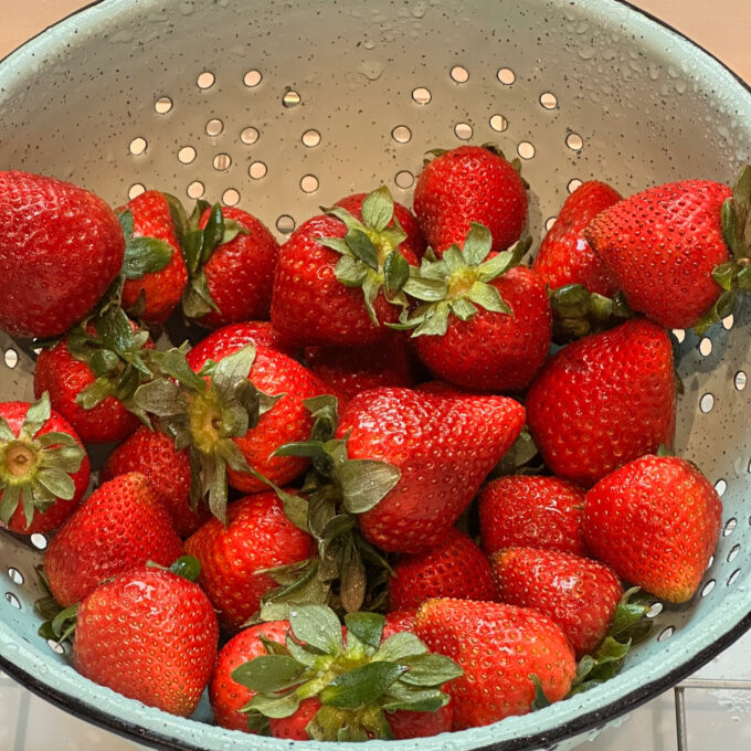 Strawberries.