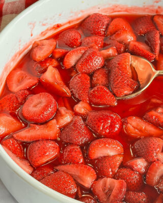 Oven Roasted Strawberries