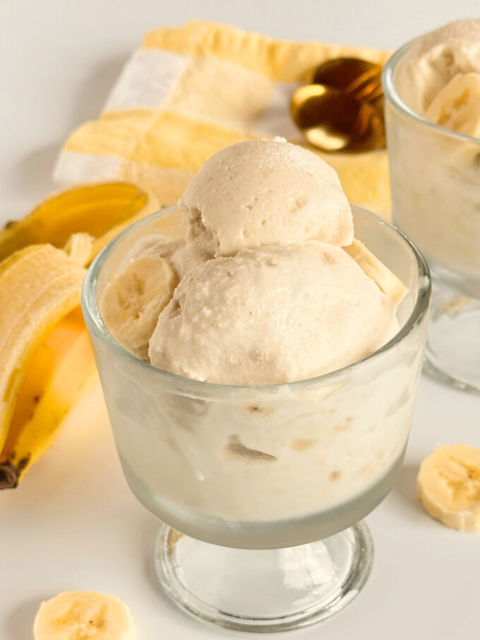 Banana Custard Ice Cream.