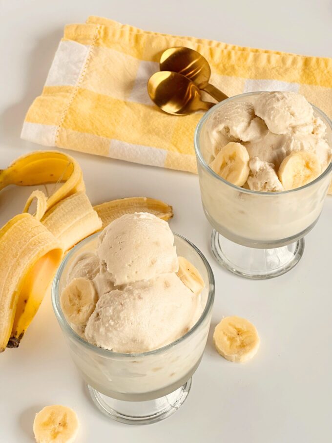 Banana Custard Ice Cream.